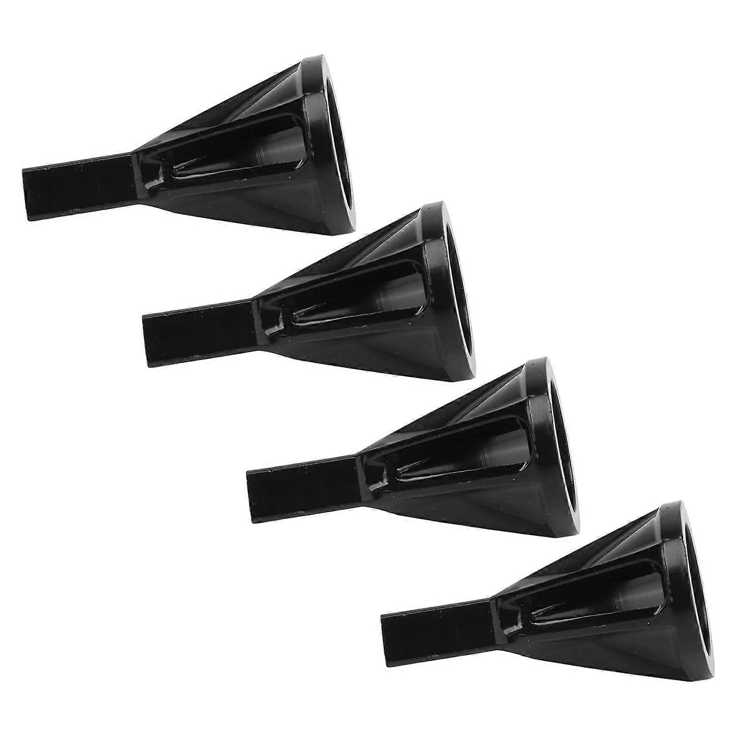 4Pcs External Chamfering Deburring Tool, 3 Slot High Speed Chamfering Tool (Triangular Handle)