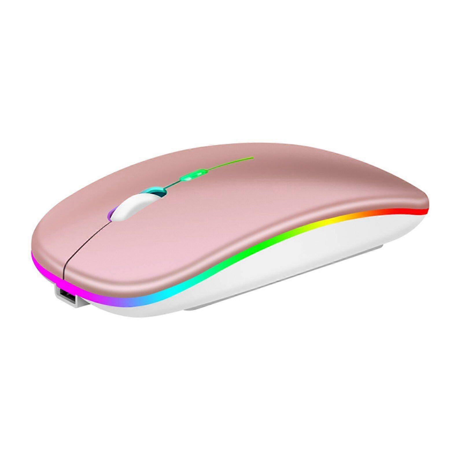 Luminous Wireless Mouse RGB Rechargeable Mouse Wireless Computer Silent Mouse LED