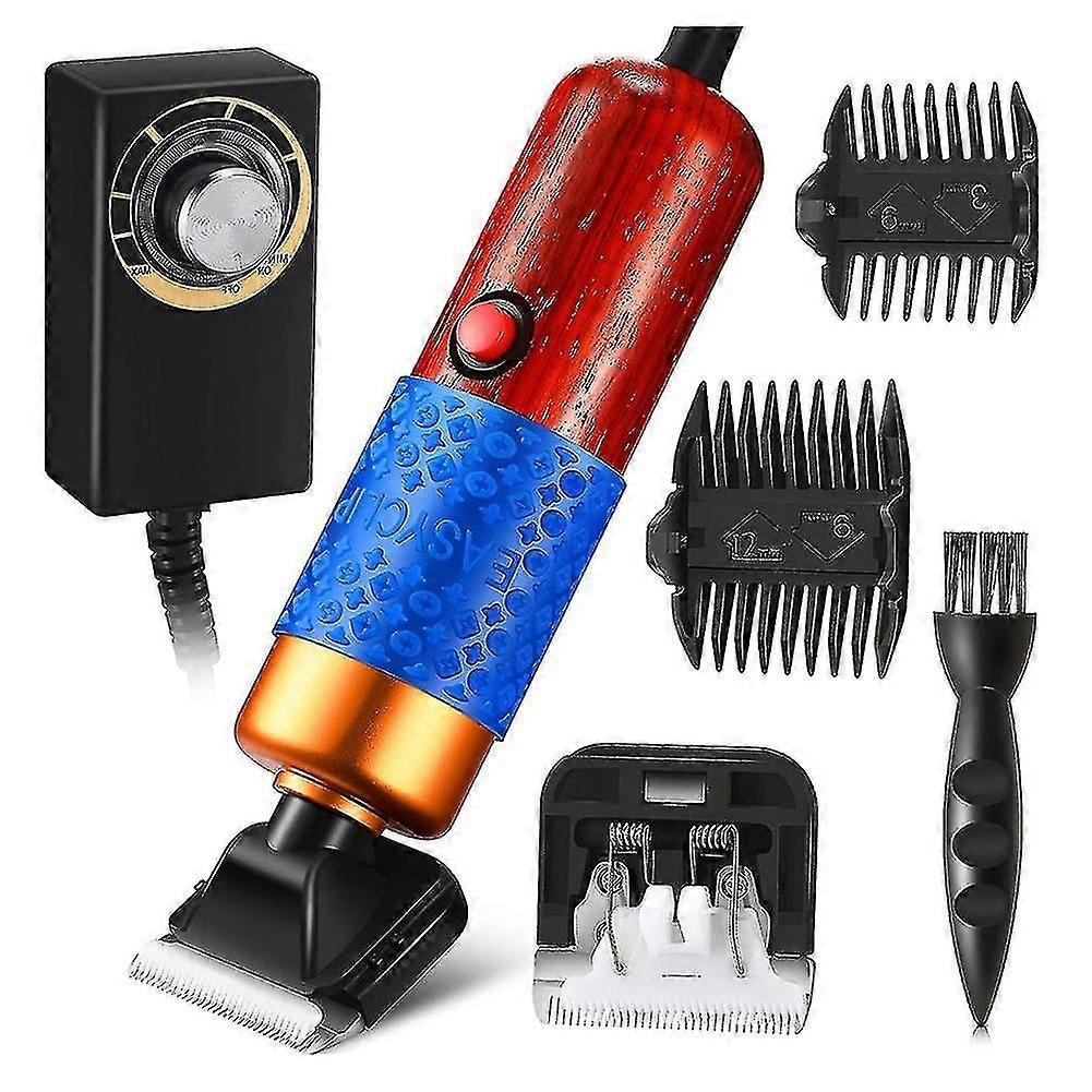 Carpet Trimmer Low Noise Rug Electric Speed Adjustable Rug Tufting Clippers Carpet Carving Tool Eu