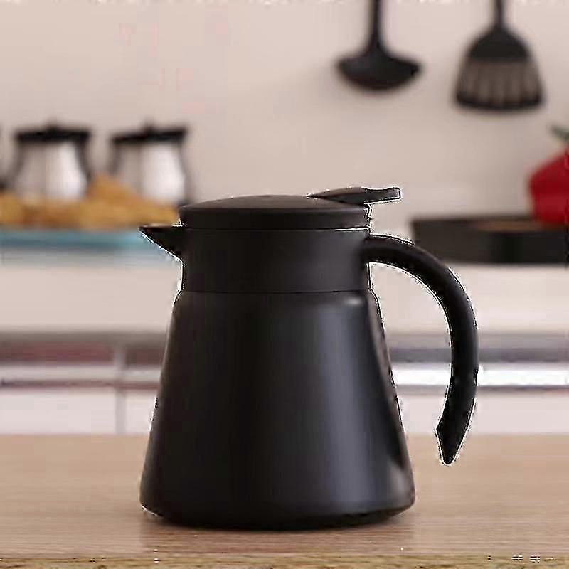 Stainless Steel Thermal Carafe/double Walled Vacuum Insulated Coffee Pot With Press Button Top,for Coffee,tea,beverage680ml f54