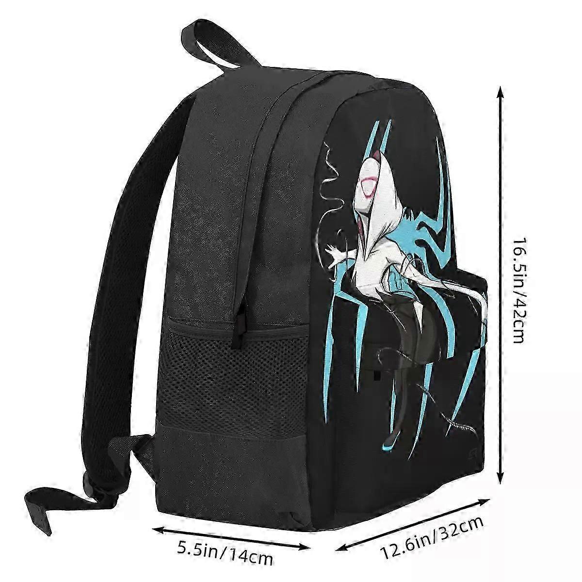 a1500 Backpack Spider-Gwen Spiderman Women Backpack Casual Student School Bag Superhero Avengers Laptop Mochila Kids Large Rucksack aHt1500