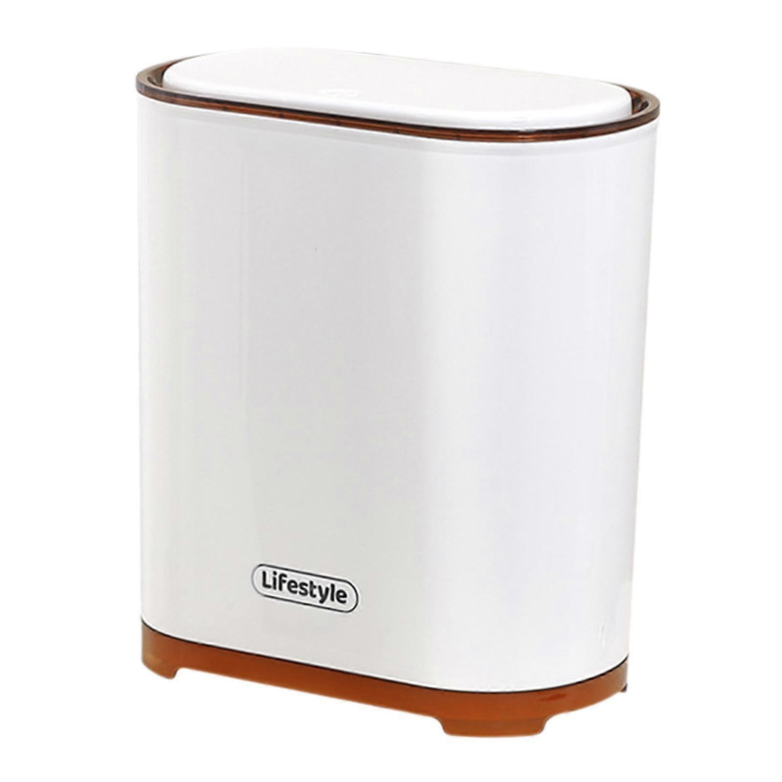 Bedroom Rubbish Bin, Kitchen Wastebasket, Rectangular Trash Can Garbage