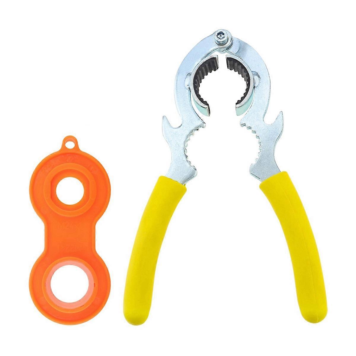 2pcs Faucet Bubbler Wrench for Kitchen Sink Bathroom Wash Basin Faucet Aerator Removal Repair Spanner Disassembly Tool