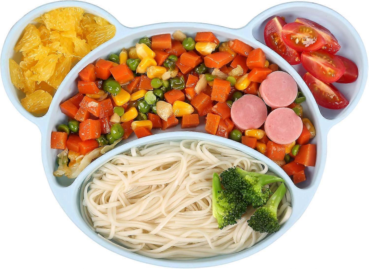 1pcs Plate - Plain Blue Plate