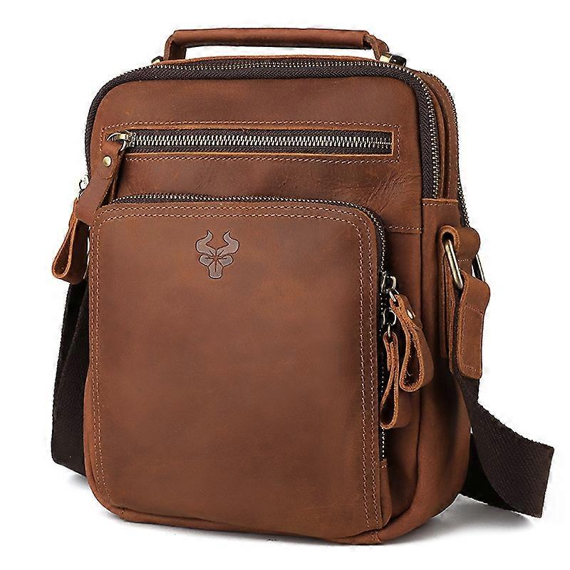 HUMERPAUL MH573 Men Shoulder Bag Leather Messengers Bag