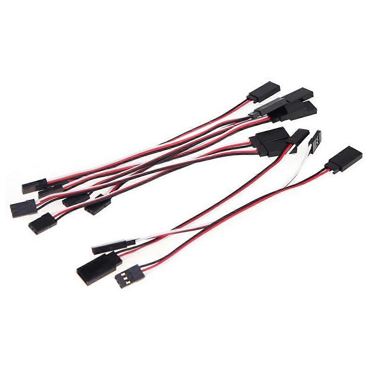 Servo Extension Cable for RC Futaba JR, Male and Female Connectors