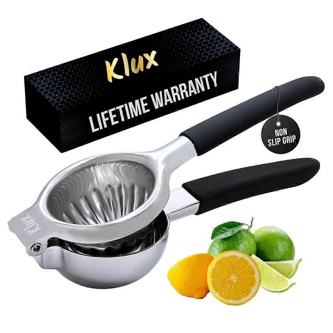 Premium Solid Metal Large Bowl Manual Citrus Press Lemon Squeezer For Lemons Limes Oranges Gift