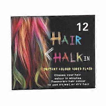 Disposable Hair Coloring Chalk Temporary Dye Hair Pastel Dyeing Stick Kit Beauty Tool 02#