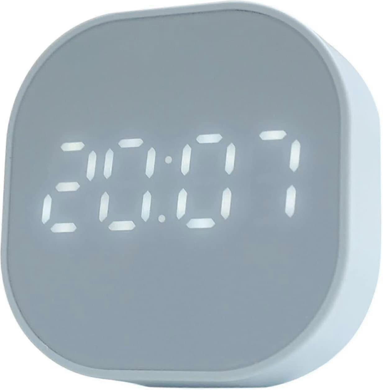 Stylish Mini Digital Alarm Clock with Countdown Timer & Voice Control - Perfect for Students & Bedside Decor