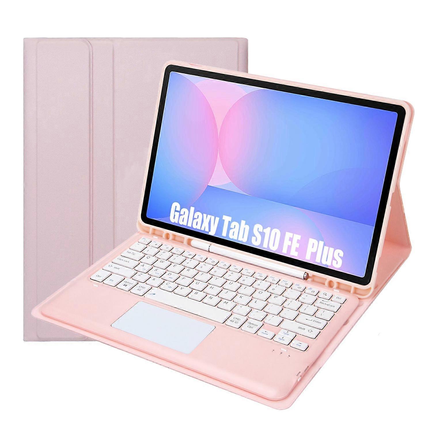 A820B-A Touch Pad Detachable Bluetooth Keyboard Leather Tablet Case
