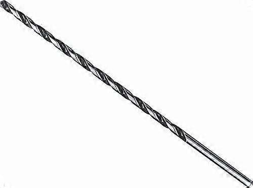 208C Series Cobalt Steel Extra Long Drill Bit, Gold Oxide Finish, Round Shank, Spiral Flute, 135 Degrees Split Point, 9/32' Size (Pack of 1)