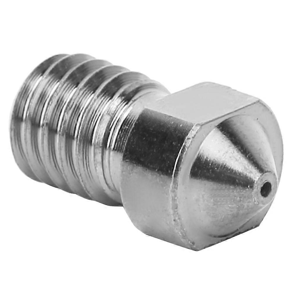 1,75 mm Matrizenstahldüse, gehärtetes 3D-Druckerzubehör für V5- und V6-Extruder, 0,2–1,0 mm, 0,4 mm