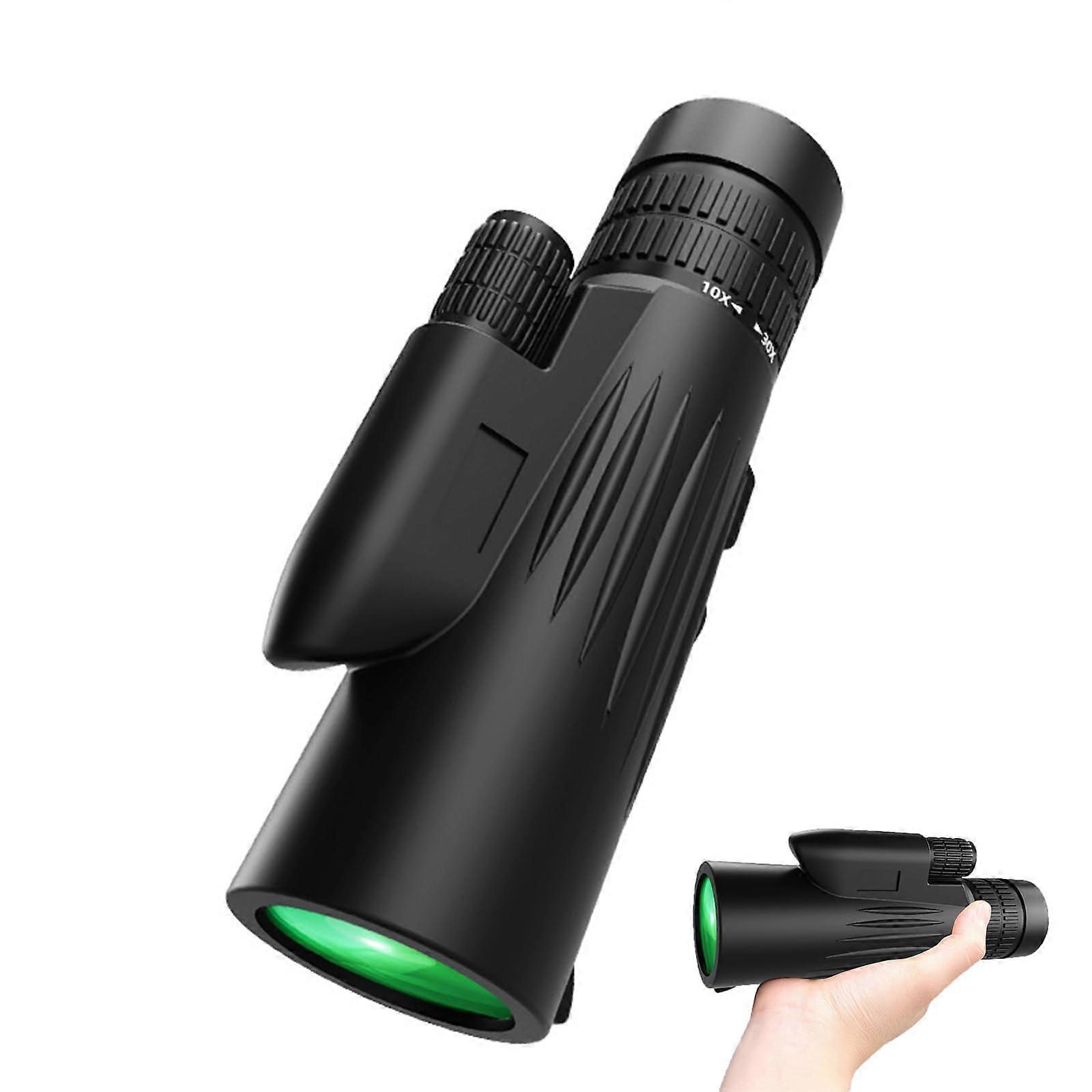 10-30x42 Zoom Monocular Telescope for Smartphone - High Definition High Powered Monoculars for Outdoor Use
