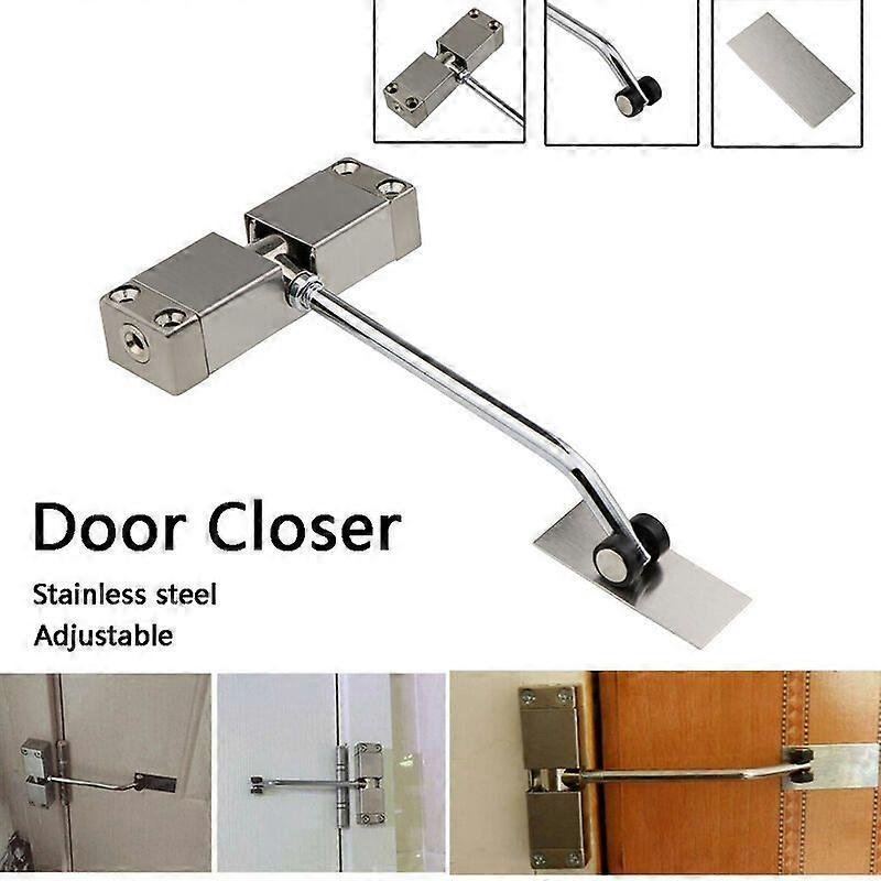 Adjustable Automatic Strength Spring Door Closer Hinge Fire Rated Door Handle