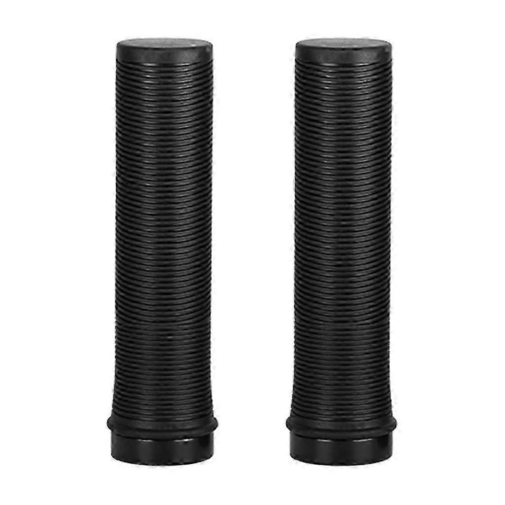 1Pair لينة الموت قبضة الدراجة الموت قبضة المطاط المقود قبضة سهلة التركيب