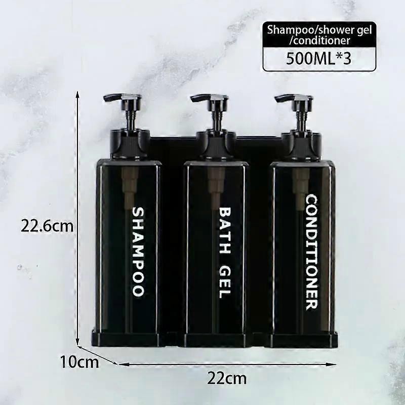 Wall-Mounted Soap Dispenser Bottle Holder for Hotels And Home Use - Easy to Install Soap Liquid Distributor