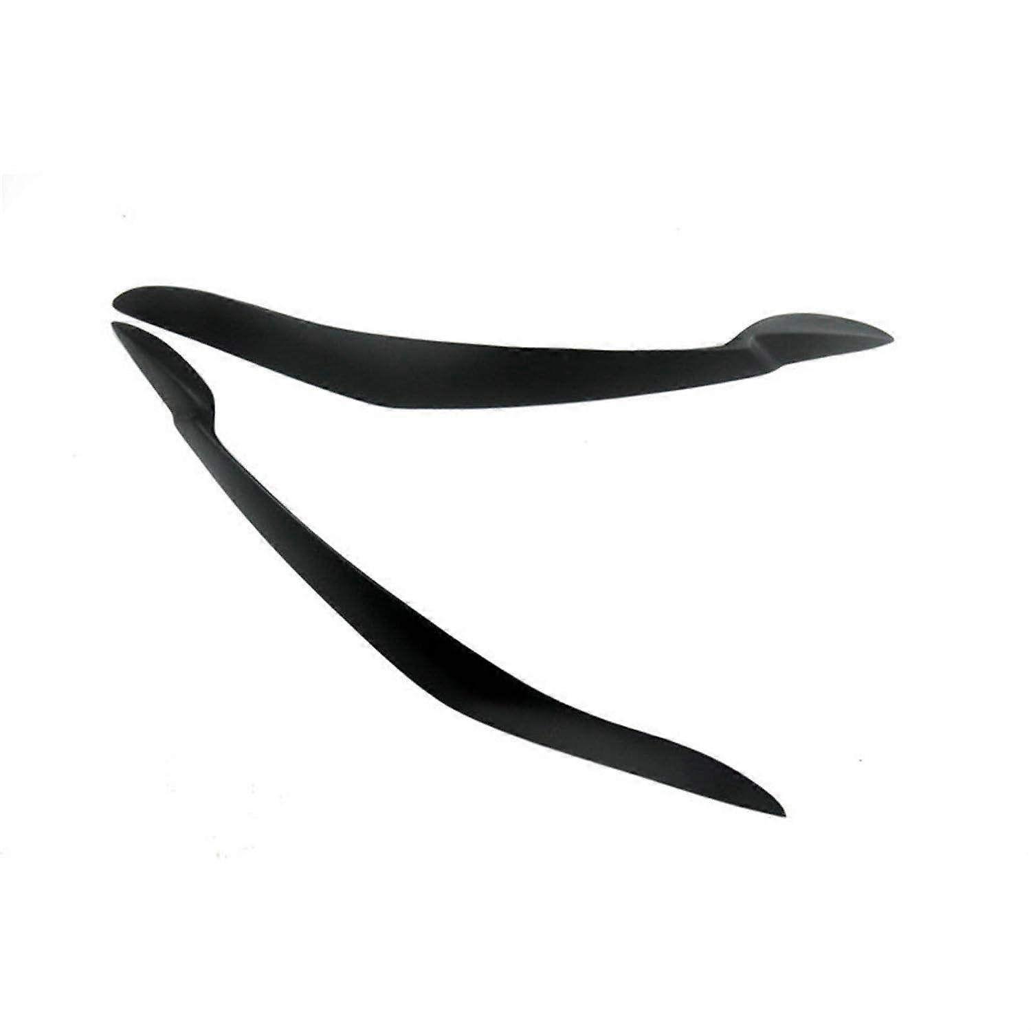 Car Headlights Eyebrow for X5 E70 0813 Front Headlight Eyelid Eye Lid Cover Overlay Trim Sticker Car Accessories