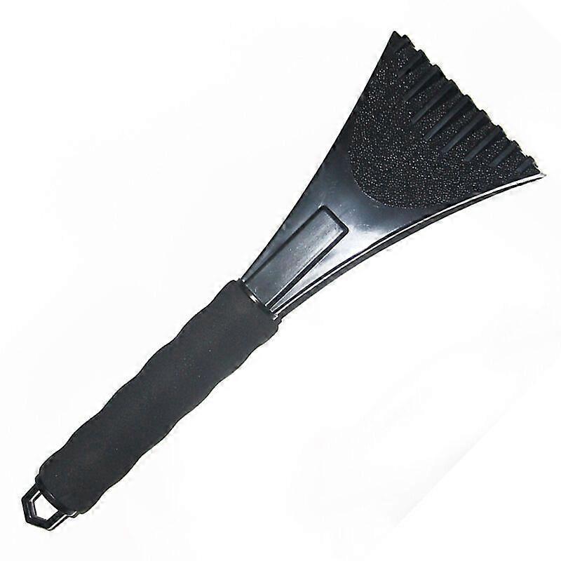 (black 280*95*25mm)Car Window Ice Snow Squeegee Winter Frost Scraper Plastic Scraper with Anti-Slip Handle