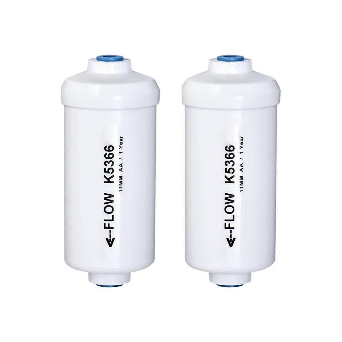 2 Pcs Replacement Fluoride Water Filter K5366 Compatible with Gravity Water Filtering System Purification Elements