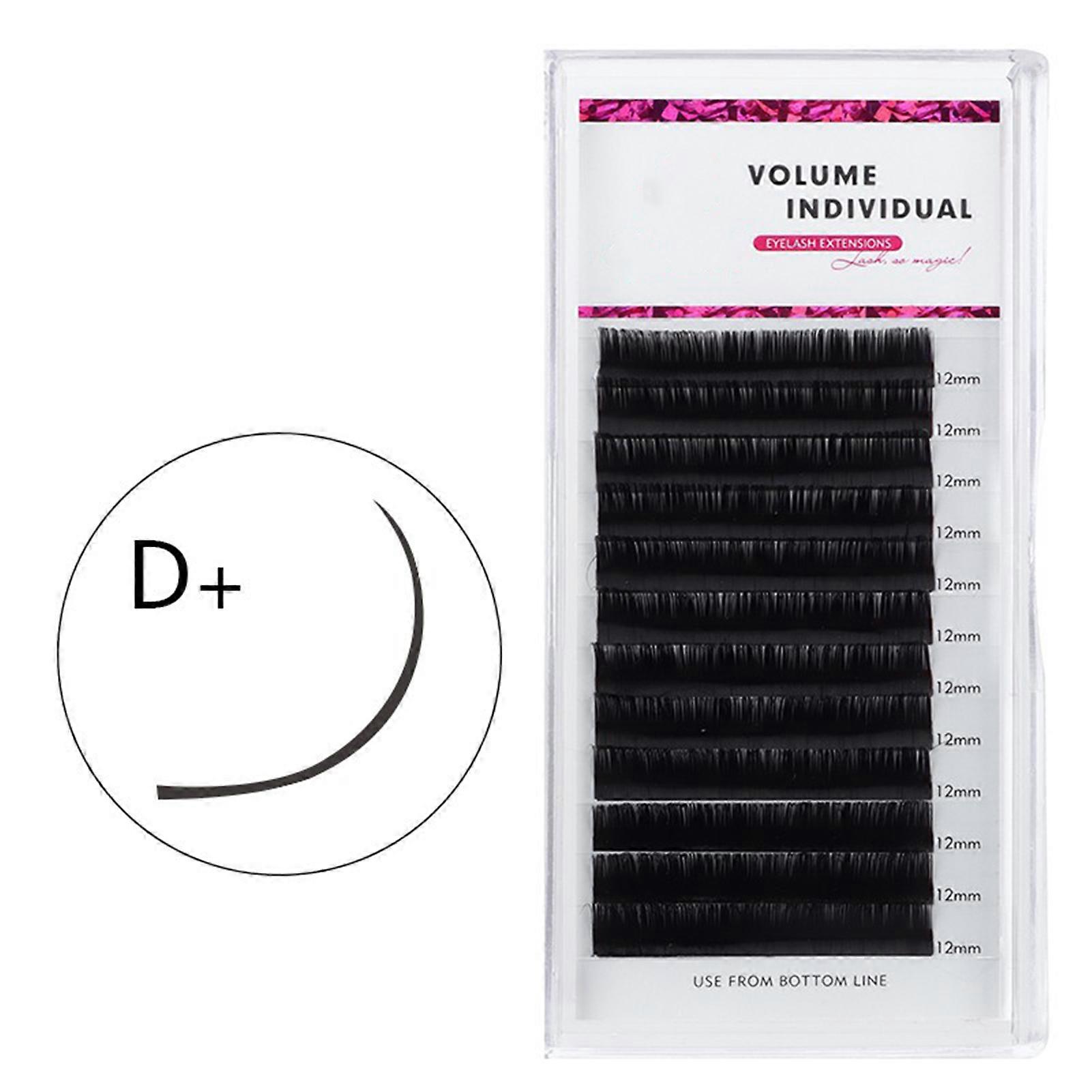 Individual Eyelash Extension Self Grafting New Segmented Lashes Curling