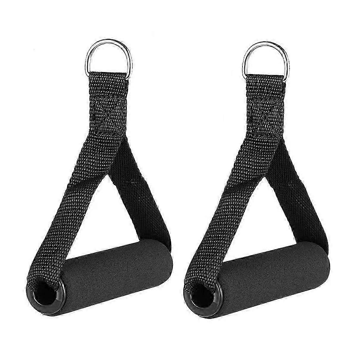 Multi-functional Fitness Cable Attachment 1 Pair for Gym Exercise