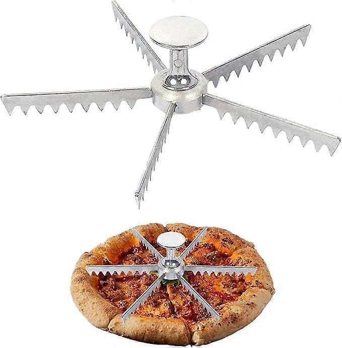 Pizza Cutter, Adjustable Cake Divider Tool for Perfect Slices, Plastic Baking Gadget for Cheesecake, Pizza & Pies, Uniform Pie Separator for Home Bake