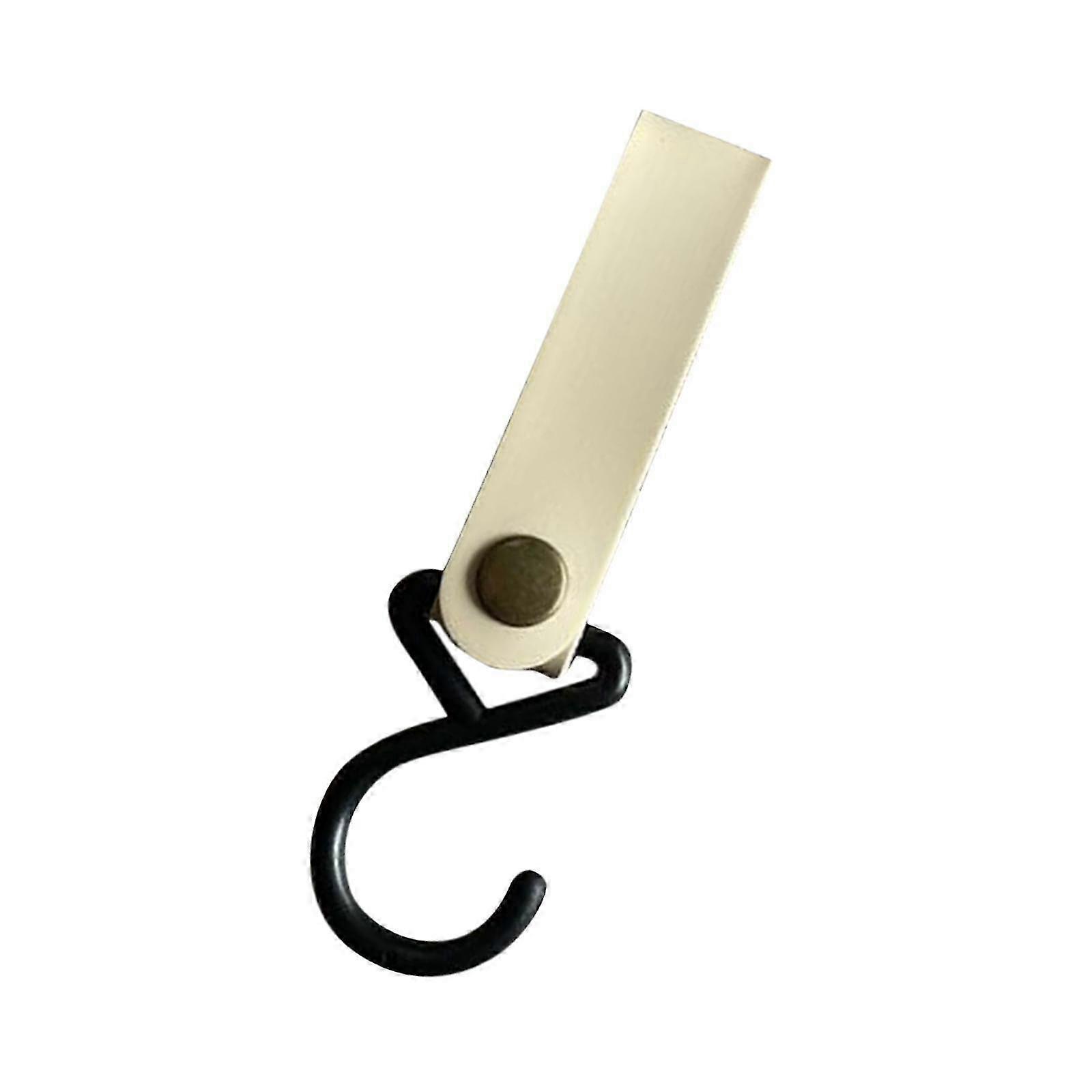 Baby Stroller Hanging Strap Hook Pram two hooks Pushchair Hanger S-Hook-color: Beige