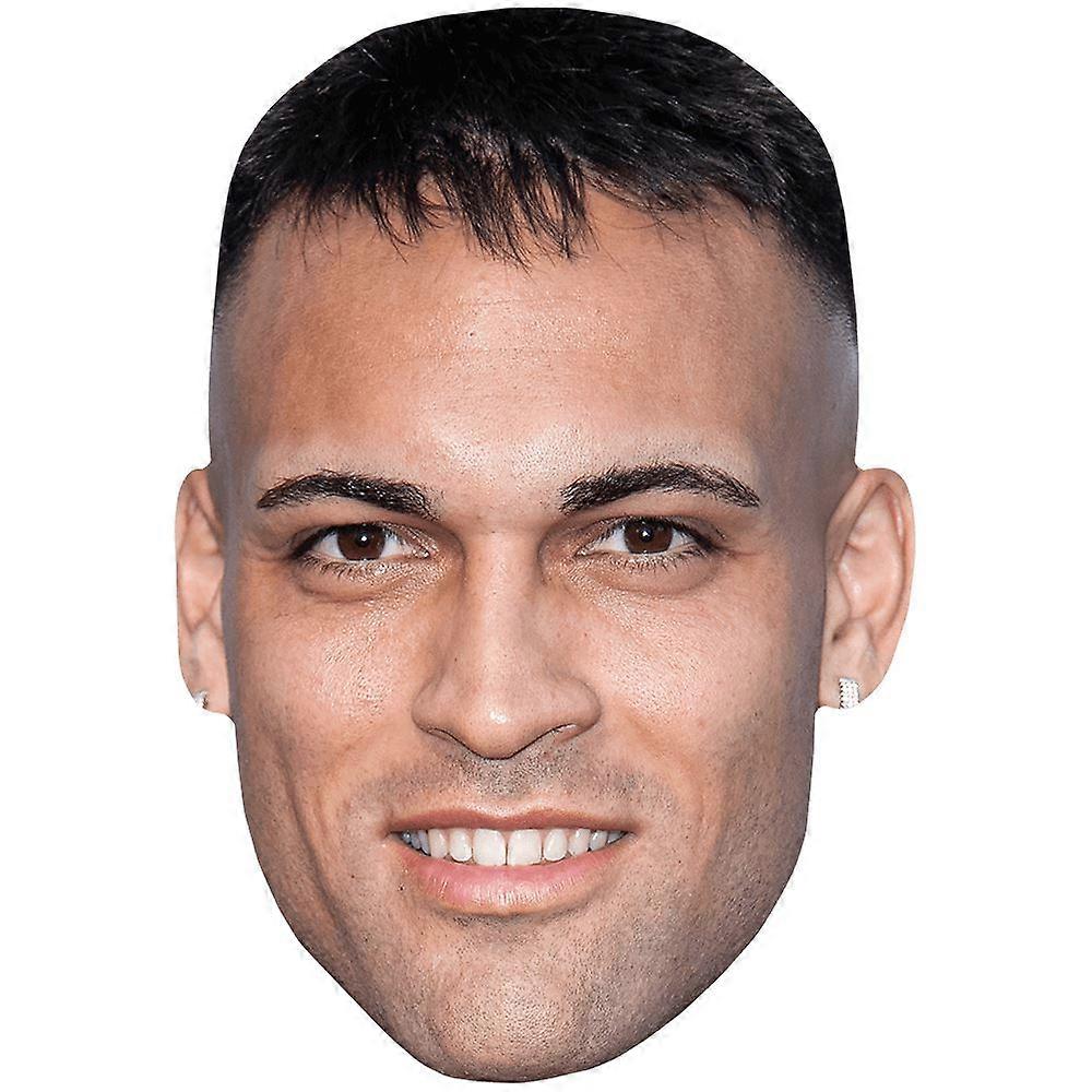 Lautaro Martinez (Smile) Celebrity Mask, Flat Card Face