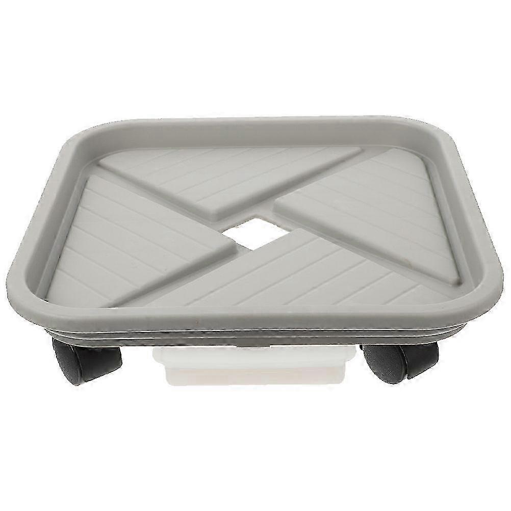 Rolling Water Container Wheels Plant Tray with
