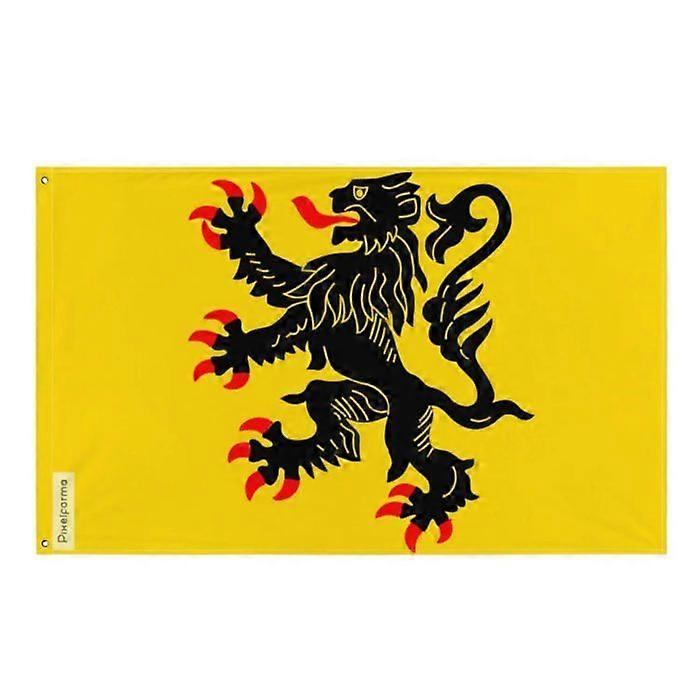 Flag - Nord-Pas-de-Calais - 128 x 192 cm - Polyester - Double-sided print - Iron eyelets