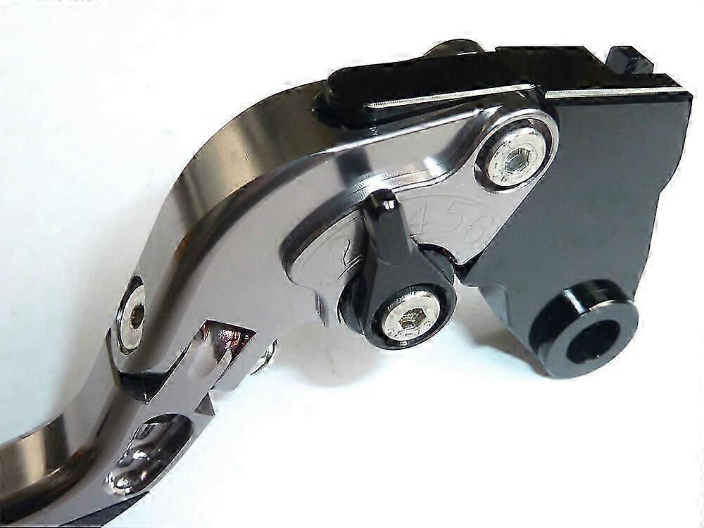 KAWASAKI ZX6R 2007-2018 FOLDING ADJUSTABLE BRAKE & CLUTCH LEVERS SET RACE S5ZD