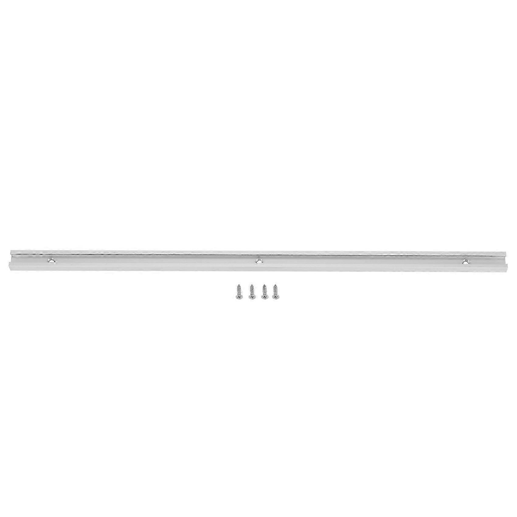 Aluminum T-Track Slider Jig Fixture with T-Slot for Table Saw Gauge Rod 500mm