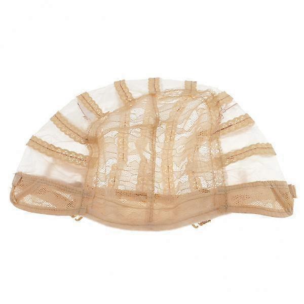 3-4pack Wig Making Base Inner Cap Adjustable Weave Breathable Weaving Lace Net