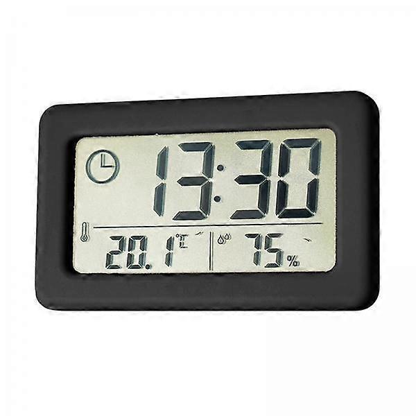 4x Indoor Temperature Display Digital Clock for Home And Study