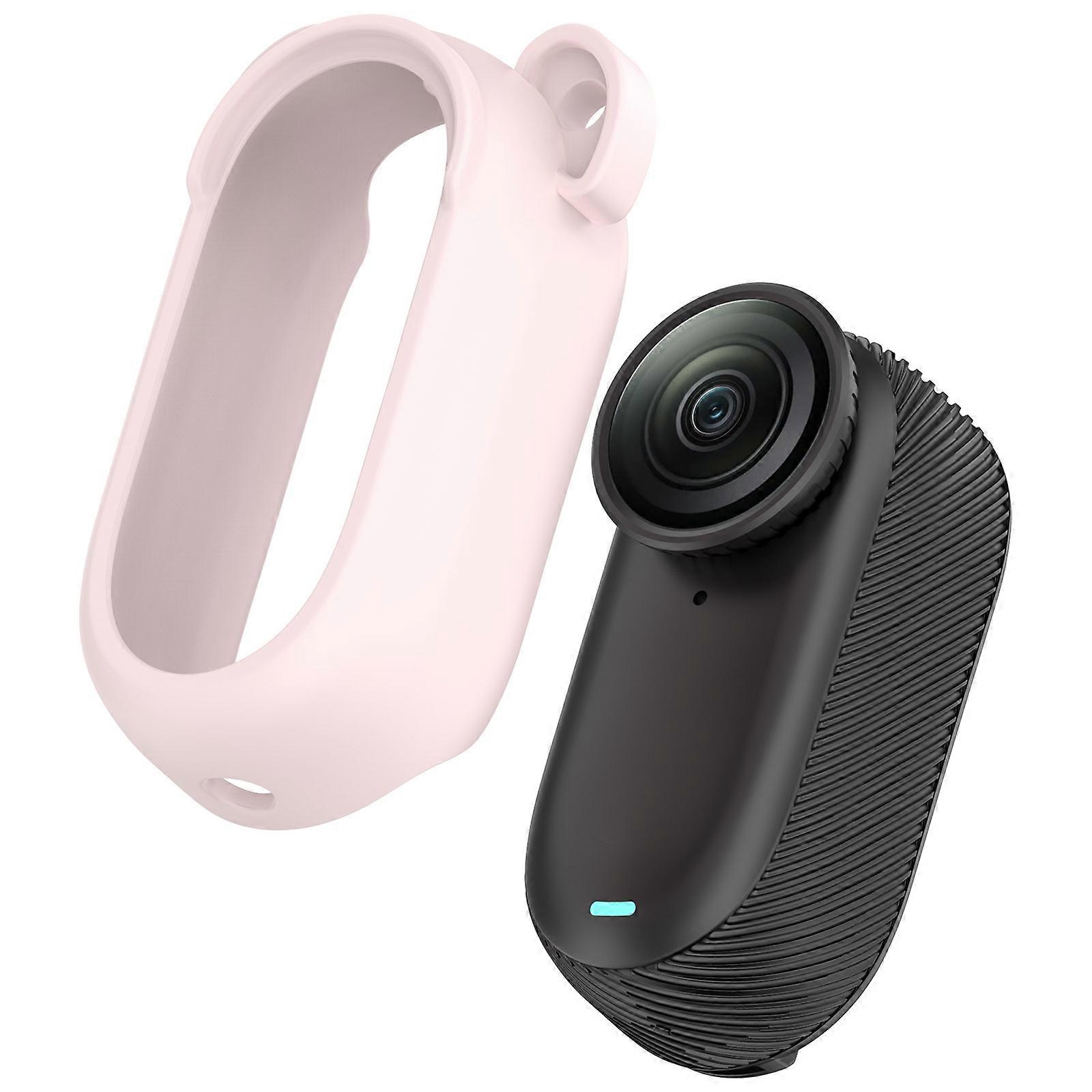 For Insta360 GO 2 Silicone Protective Case Hollow Design Anti-drop Camera Cover