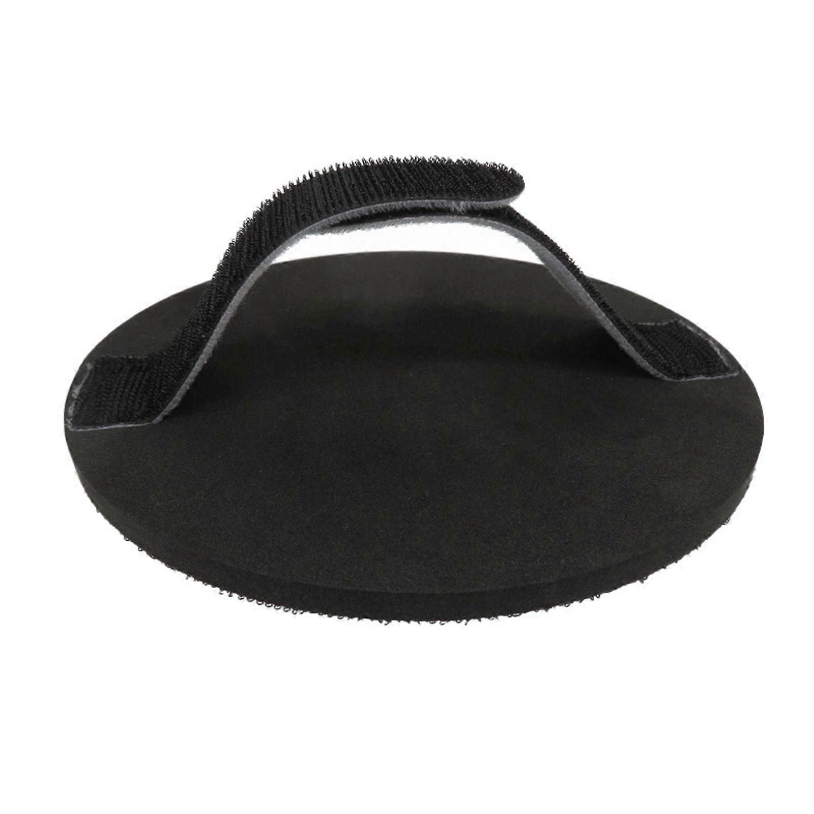 Handheld Flexible Sanding Discs Hand Pad with Hook and Loop Pad for Waxing Repairing Car Woodworking Furniture
