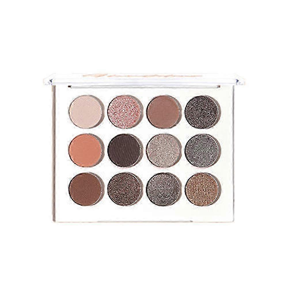 2025 Highly Pigmented Shimmer Matte Eyeshadow, Professional Palette With Crease-Resistant Technology And Intense Color Payoff, Perfect For Travel, Eas