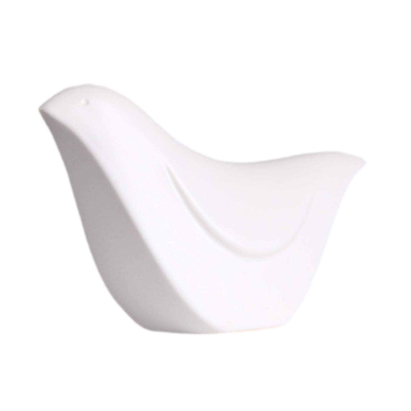 Ceramic Abstract Bird Figurine Statue Desktop Decoration Stylish Table