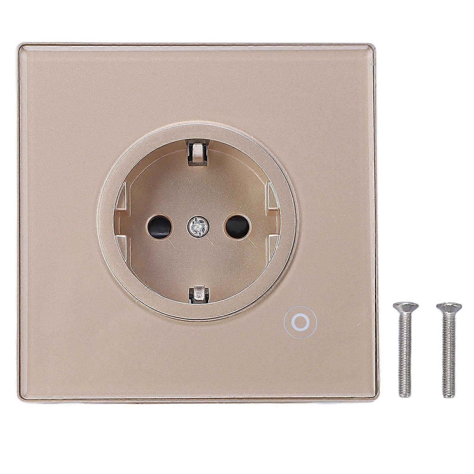 High quality  Tuya Smart Socket Smart Timing Socket 16A 95-245V Wall Socket