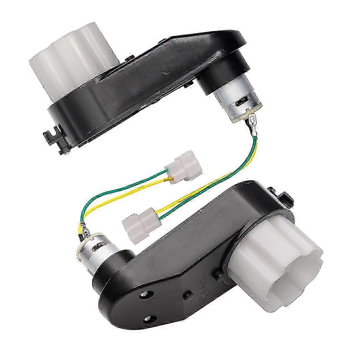 2 件 12V RS390 16000RPM 儿童骑乘式变速箱,带直流电机,390 电机,带儿童齿轮箱