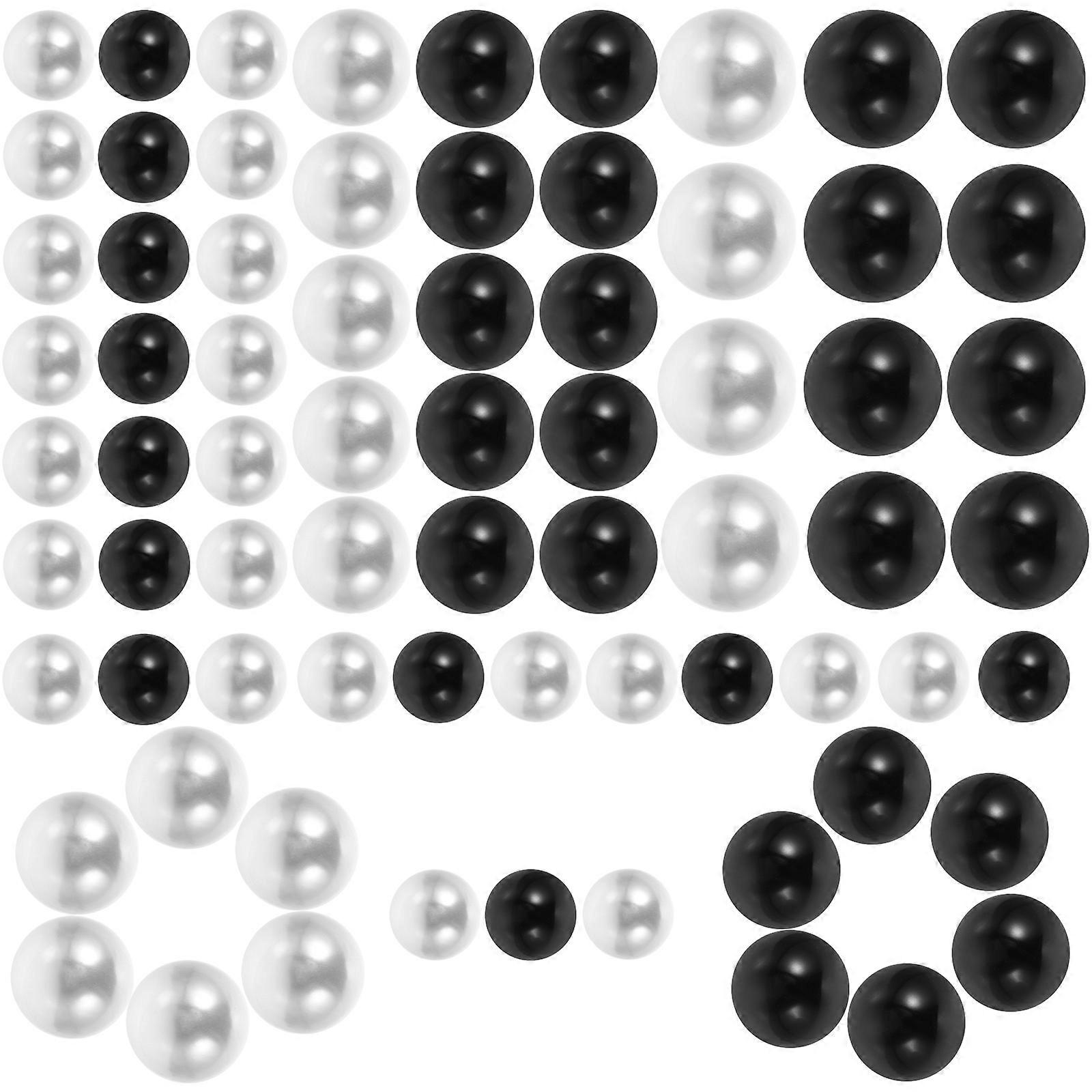 Decorative Pearl Beads for Crafting, Holeless Pearls Suitable for Vases and DIY Projects