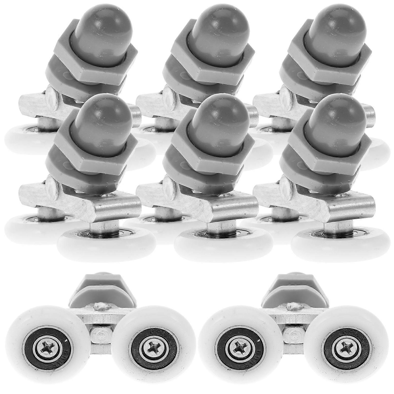 باب الدش انزلاق البكرات، ومنع تلف الزجاج مع مواد عالية الجودة