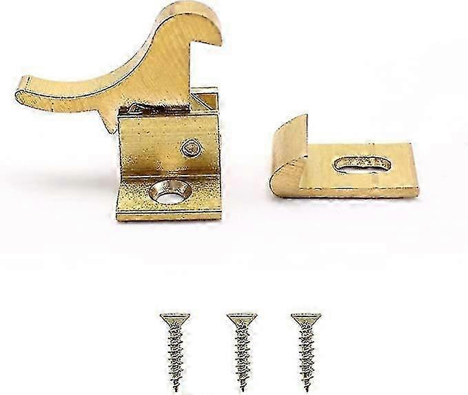 Creative Bird Shape Window Latch, Hasp Door Padlock Suitable for Bedroom or Window, Includes Screws for Easy Installation
