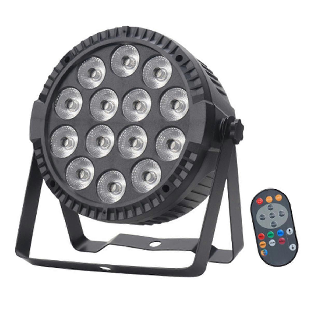 2PCS 80W Par Light 4in1 RGBW 14 LED Stage Effect Light DMX512 Remote Control Flat Light for KTV DJ