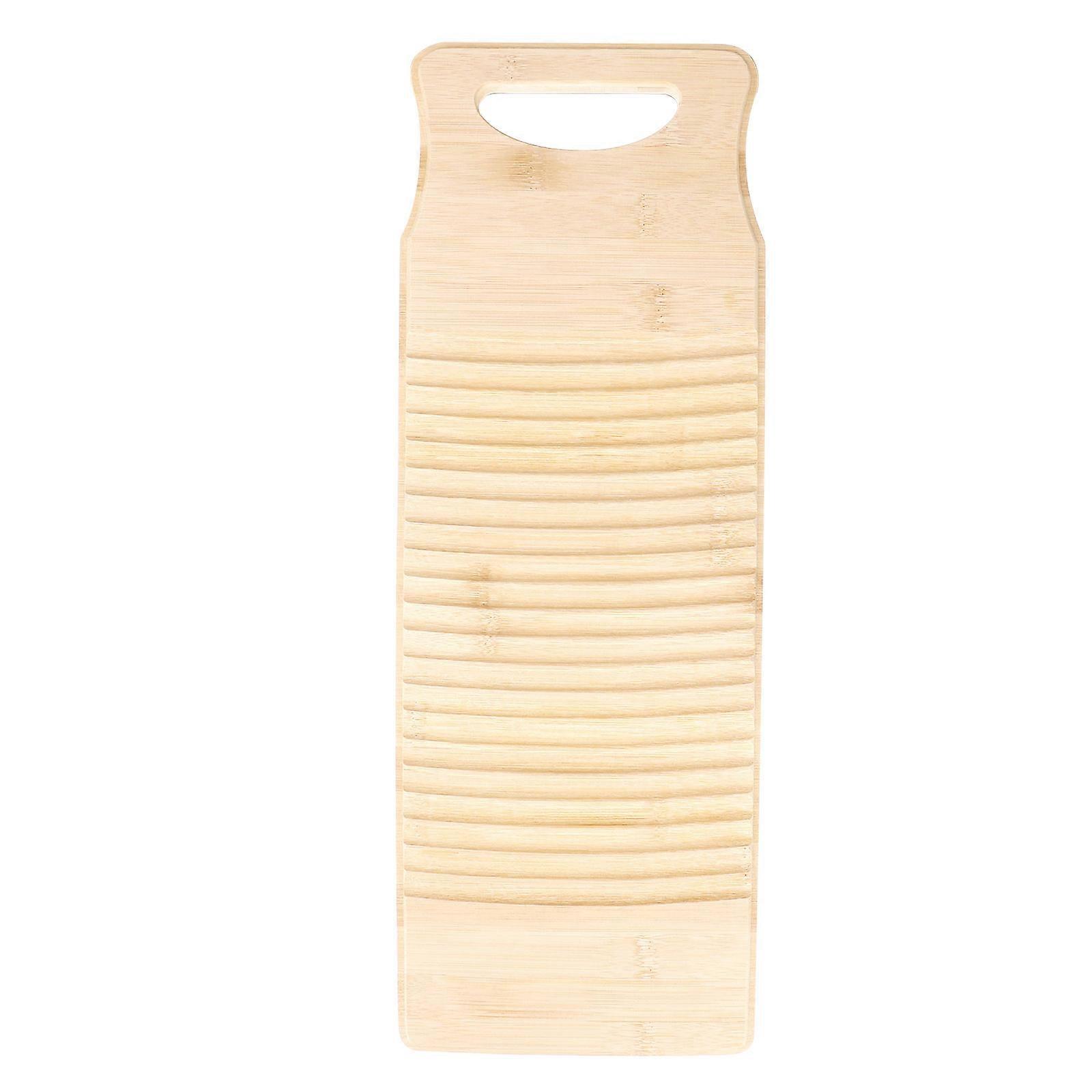 Bamboo Scrubbing Board,Designed for Efficient Cleaning, Material