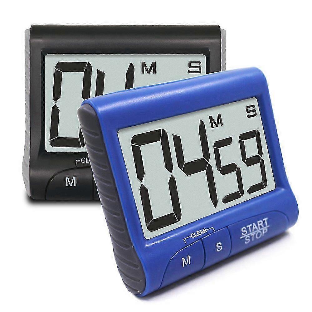 2025 Digital Magnetic Kitchen Timer Set - 2-Piece Count Up/Down Device with LCD