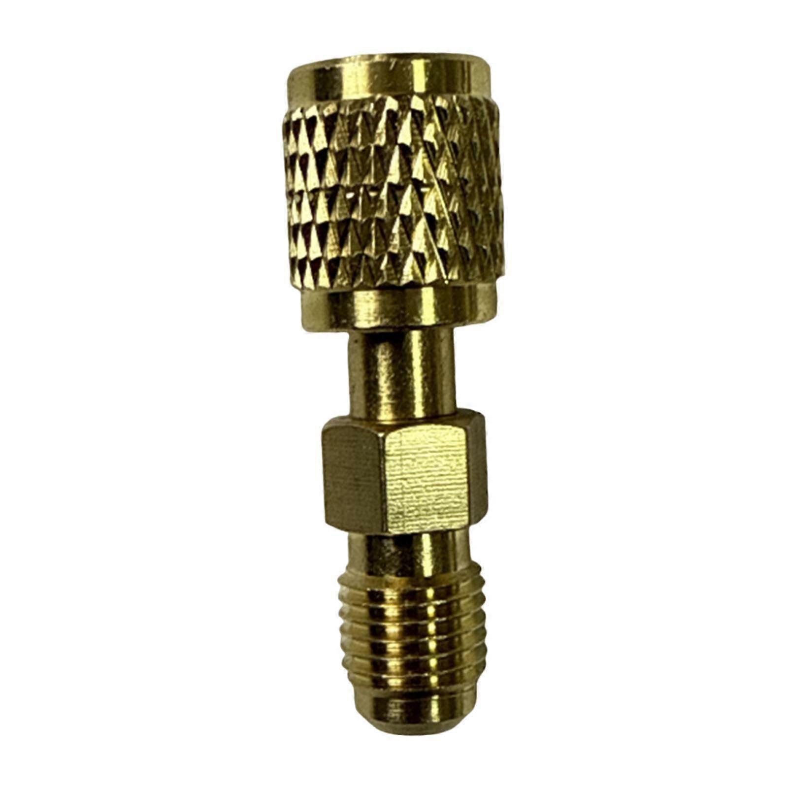 R32 R454B Tanks Brass Adapter Replace Easy Installation Practical 1/4” Male