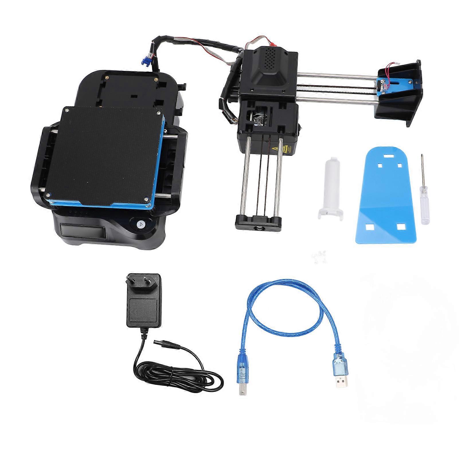 Frequency Division Multiplexing Small 3D Printer Fast Heating Portable Compact 3D Printing Machine for Education