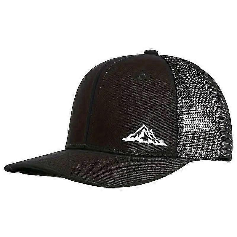 Mesh Hat Unisex Summer Printed Small Mountain Baseball Cap