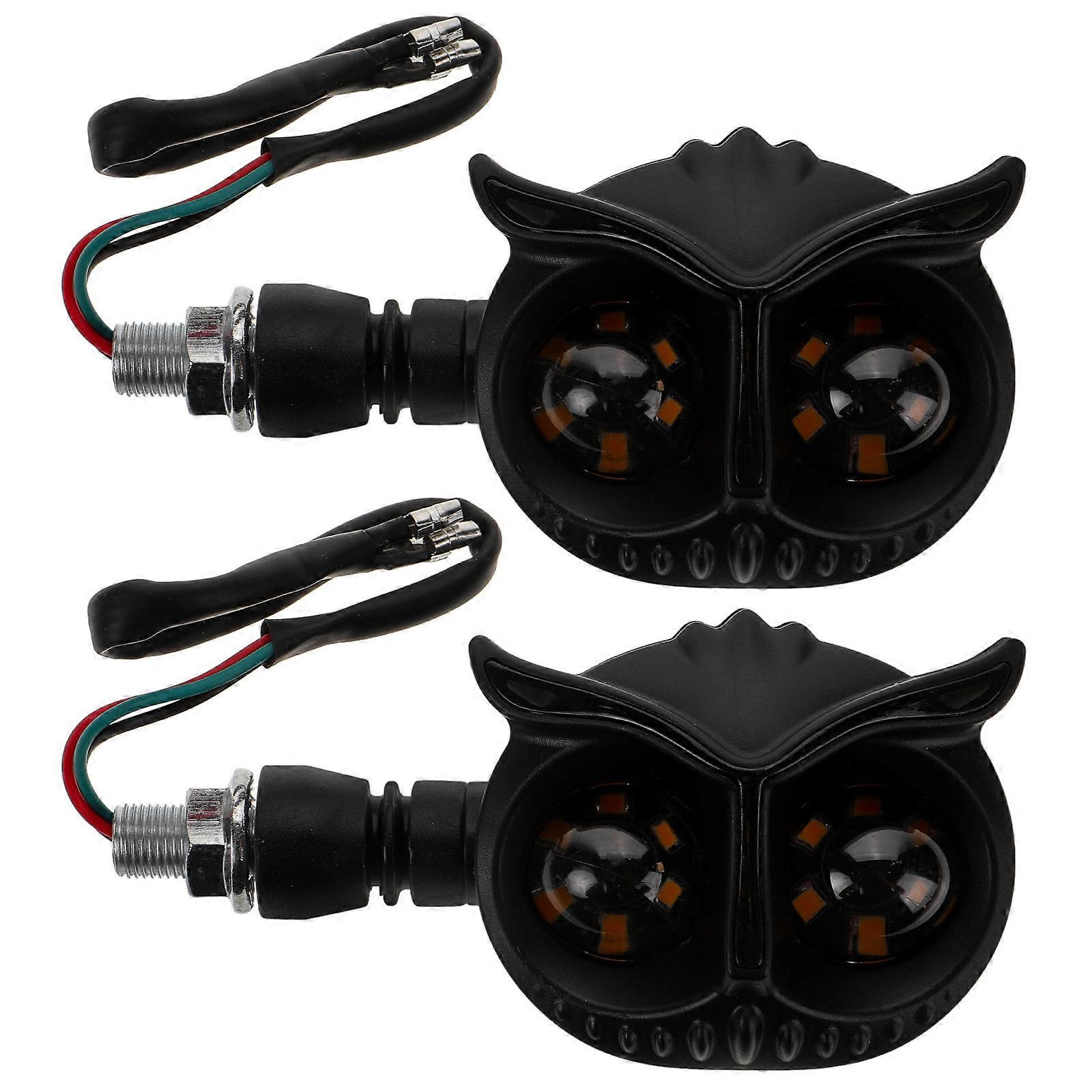 Lights For Motorcycles High Brightness Lights Metal Material For Harsh Environmental Conditions Turn Signal 1 Pair